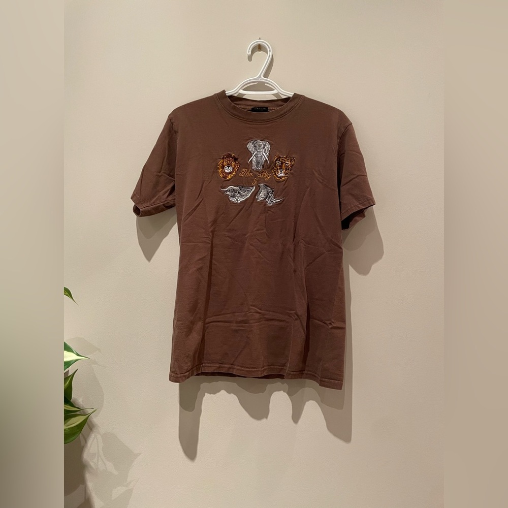 Airborne Graphic Tee (Brown)